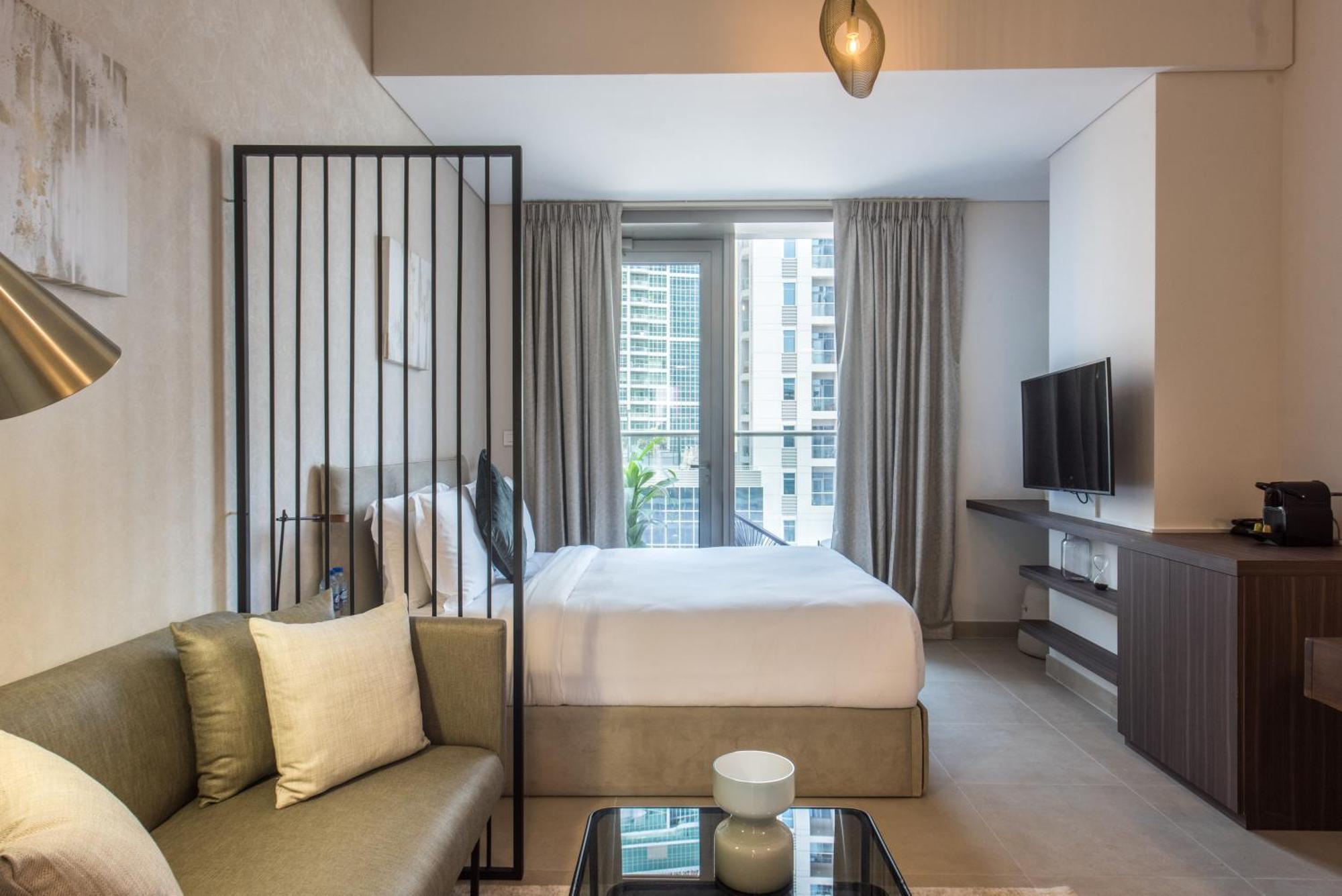 Fantastay - Luxury Studio Sparkle Tower Dubai Marina 外观 照片
